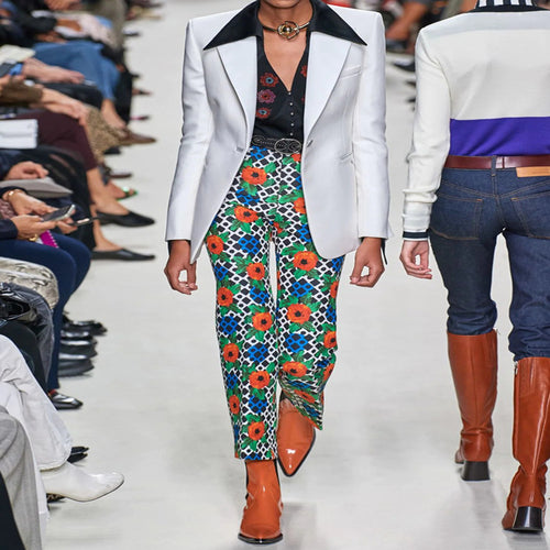 Damen Strukturierter Schulterblazer im Retro‑Tailoring Nord Taschen