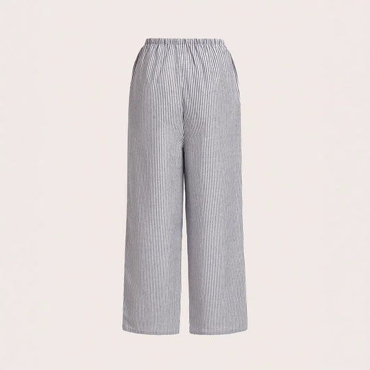 Damen lässige Freizeithose mit Gürtel