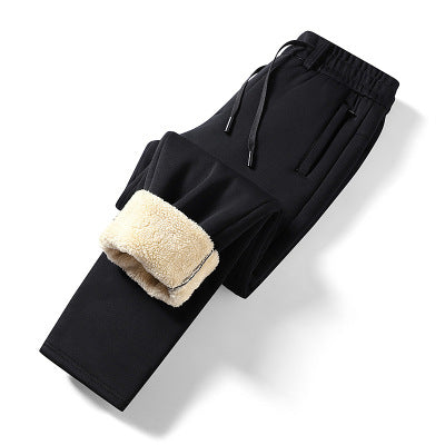 Herren Thermo-Jogginghose mit Teddyfutter, elastischem Bund und Reißverschlusstaschen Nord Taschen