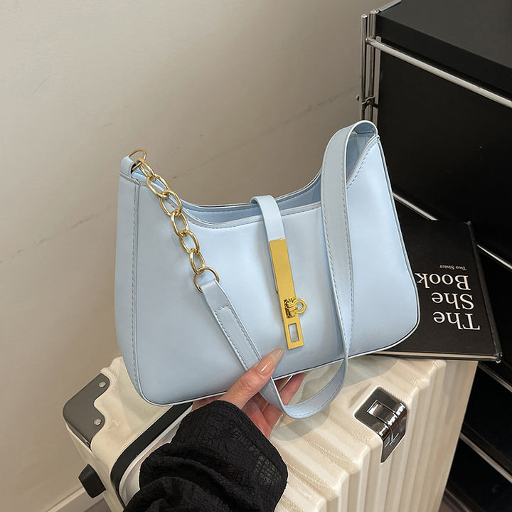 Damen Hobo-Tasche mit strukturiertem Design und schickem goldenen Verschluss Nord Taschen