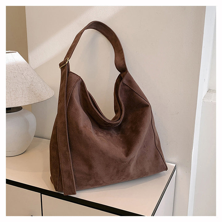 Damen Soft-Leder Schultertasche Nord Taschen