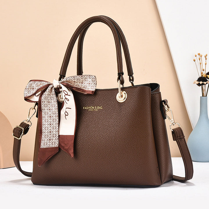 Damen Handtasche mit modischem Schleifen-Design Nord Taschen