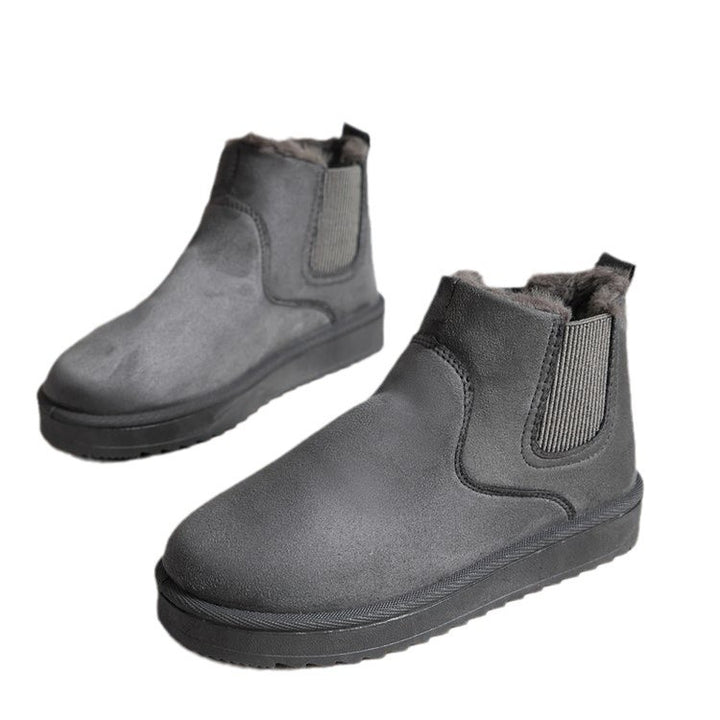Damen  gefütterte Chelsea-Ankle-Boots mit Teddyfutter, elastischer Seitenblende und rutschfester Leichtsohle Nord Taschen