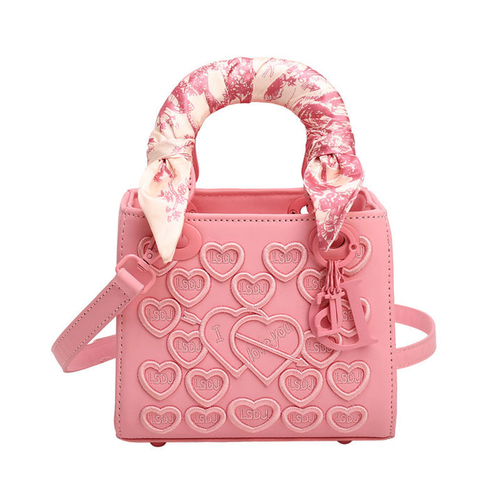 Damen Designer-Handtasche mit modischem Schalgriff Nord Taschen