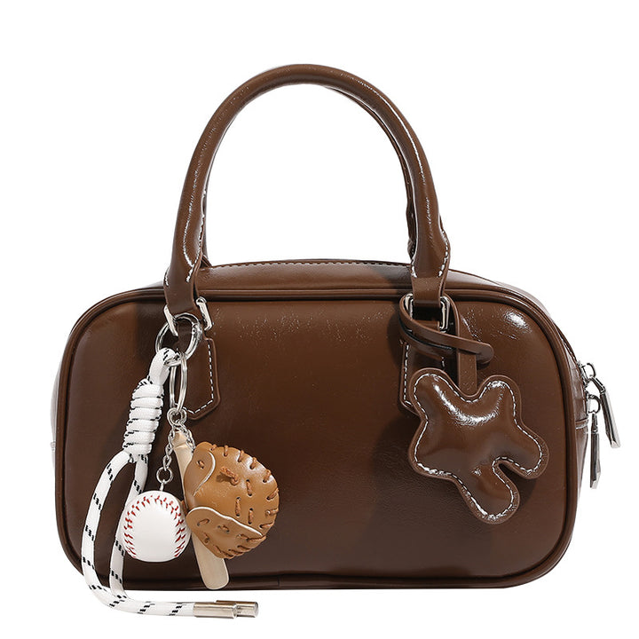 Damen Mini-Tasche mit einzigartigen Applikationen Nord Taschen
