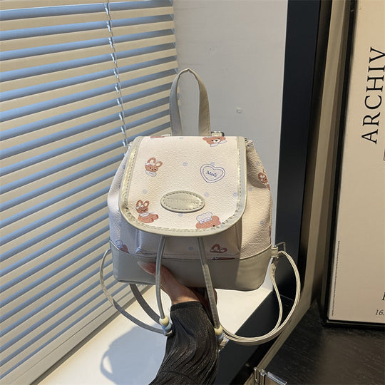 Damen Rucksacktasche mit spielerischem Design und praktischem Kordelzug Nord Taschen
