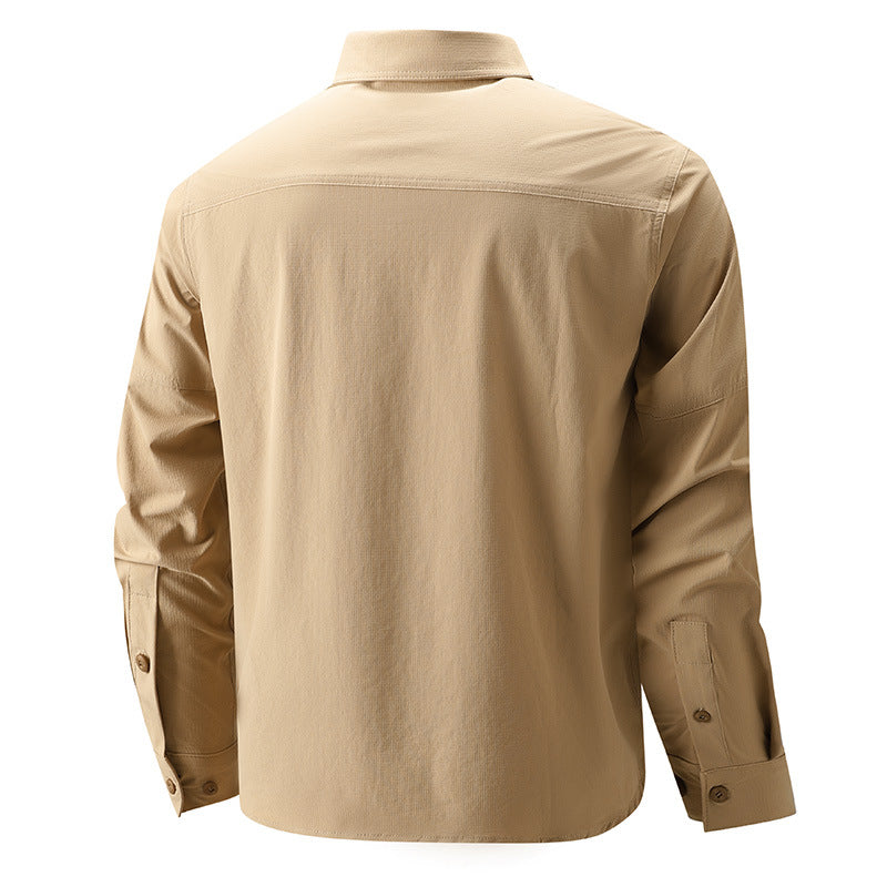 Herren Outdoor Freizeithemden Nord Taschen