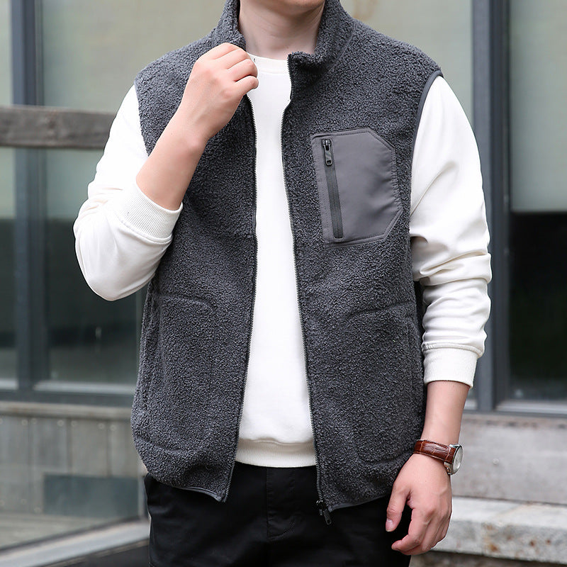 Herren Funktionale Fleece-Weste Nord Taschen