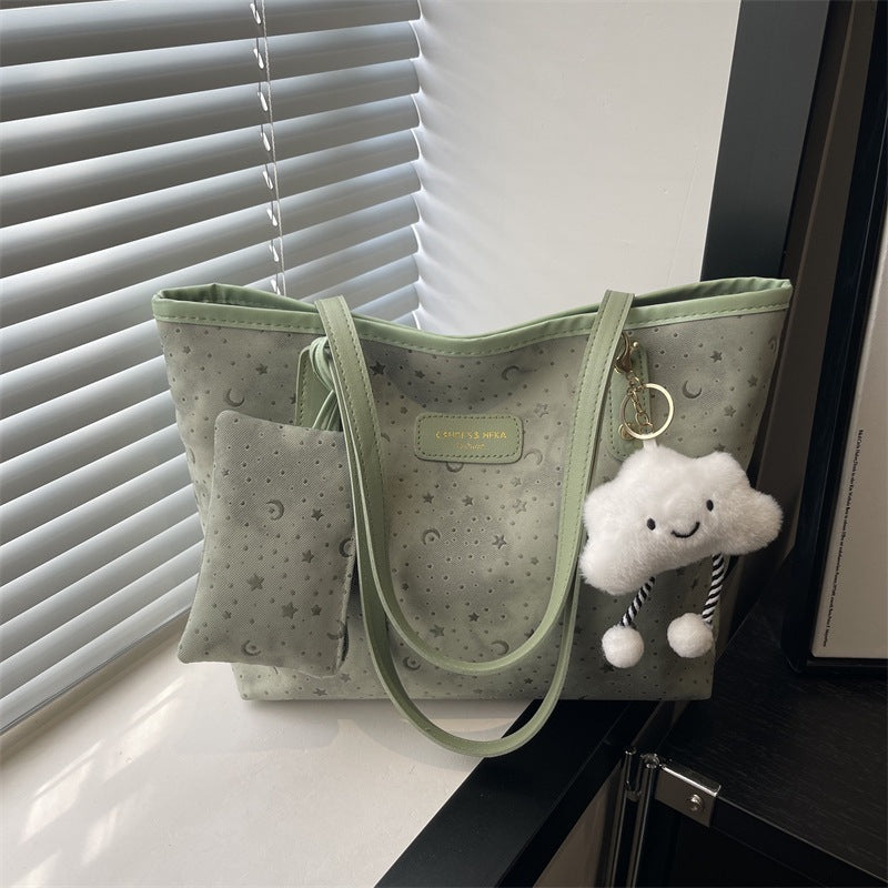 Damen Beuteltasche mit Sterne- und Mondmuster Nord Taschen