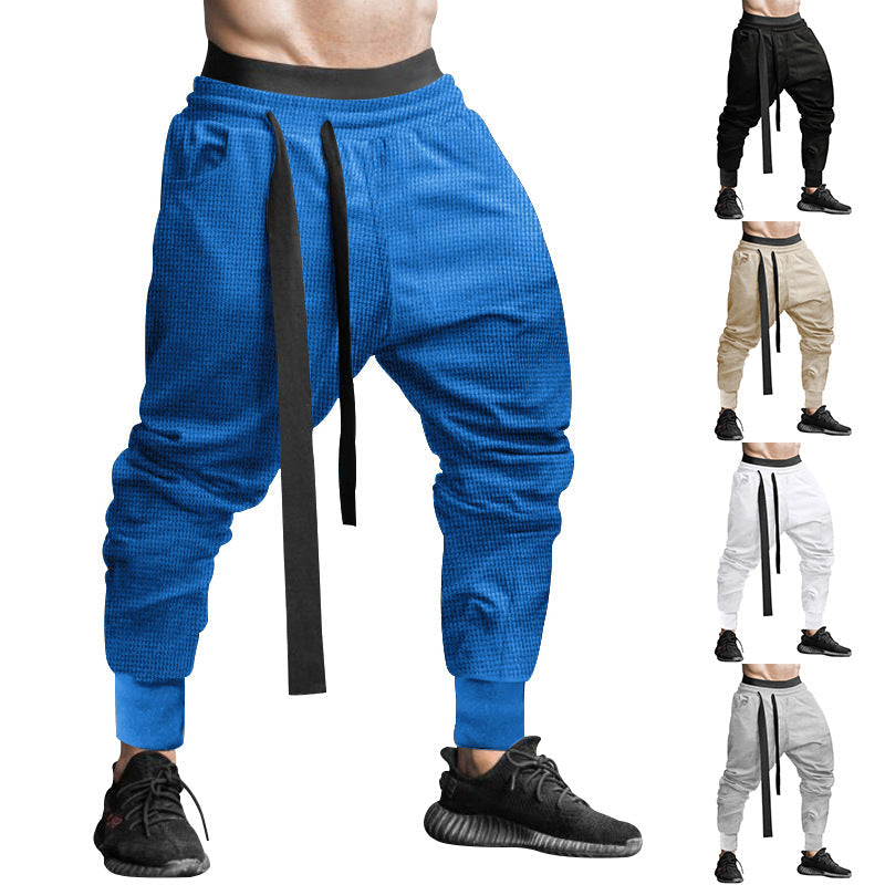 Herren Sportliche Relaxed Fit Jogginghose mit verstellbarem Bund