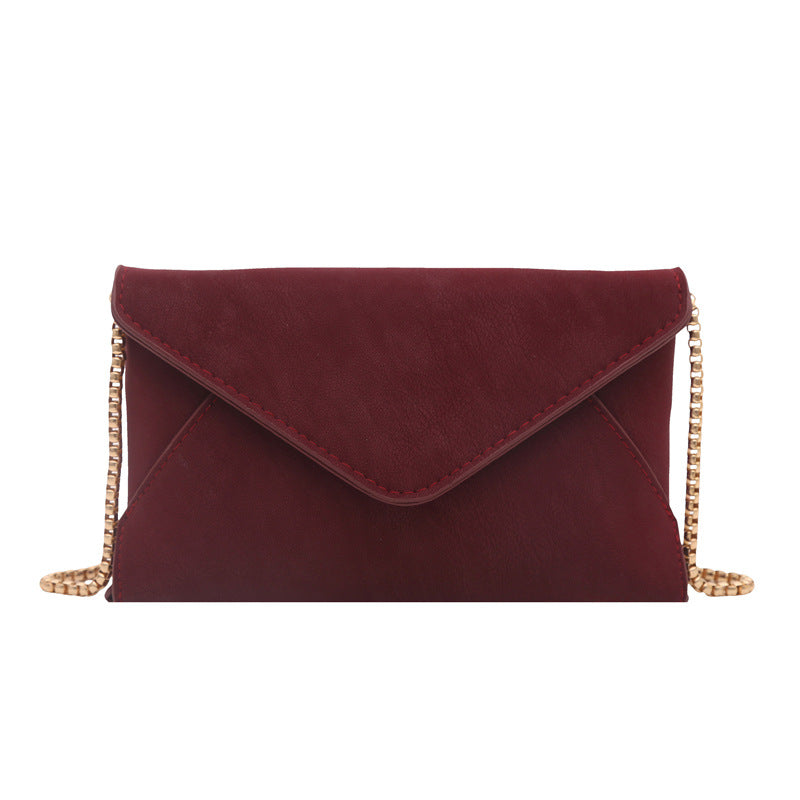 Damen Clutch-Tasche mit elegantem Umschlagdesign und feinem Kunstleder Nord Taschen