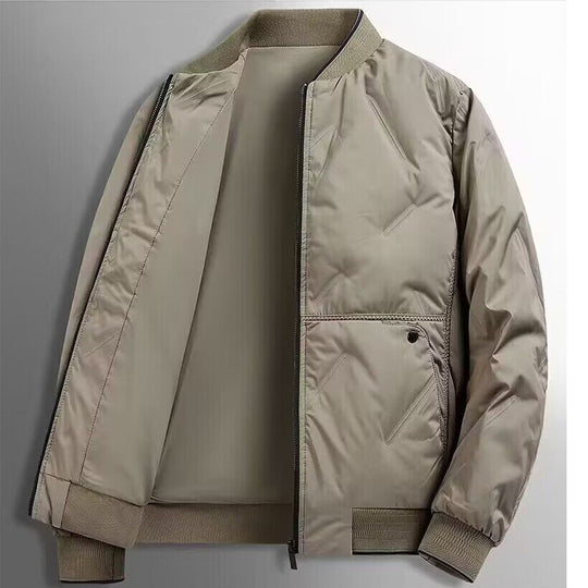 Herren Bequeme gesteppte Winterjacke Nord Taschen