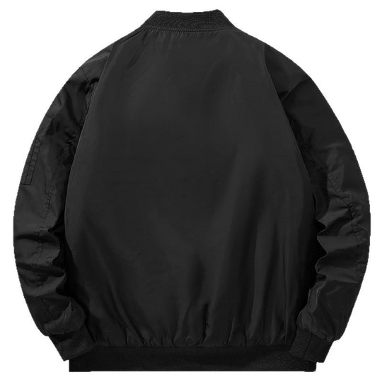 Herren Bomberjacke im Fliegerstil mit wattierter Thermofütterung und Ärmel-Utilitytasche Nord Taschen