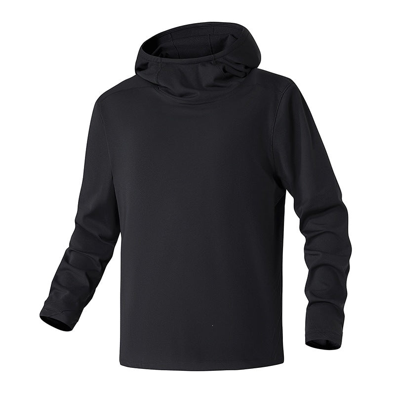 Herren Leichter Performance-Hoodie mit Raglanärmeln & feuchtigkeitsregulierender Funktionsfaser Nord Taschen