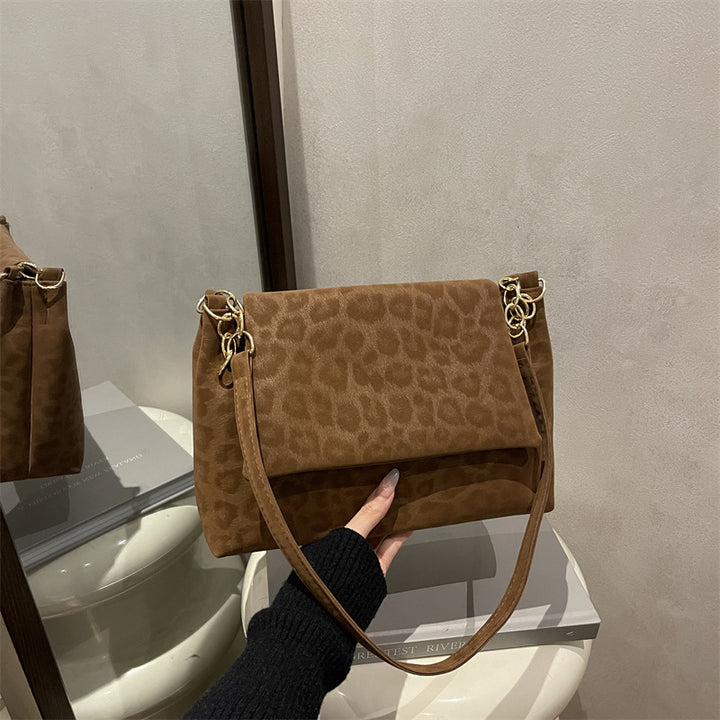 Damen elegante Umhängetasche im modernen Leopardenmuster Nord Taschen