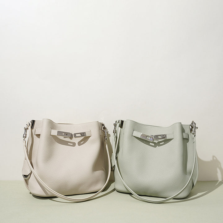 Damen Hobo-Tasche aus hochwertigem Leder mit verstellbarem Tragegurt Nord Taschen