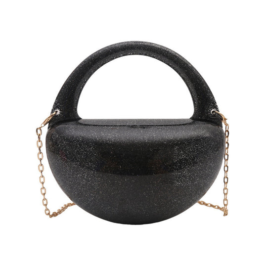 Damen elegante Handtasche im modernen Glamour-Stil mit Glitzerdetails Nord Taschen