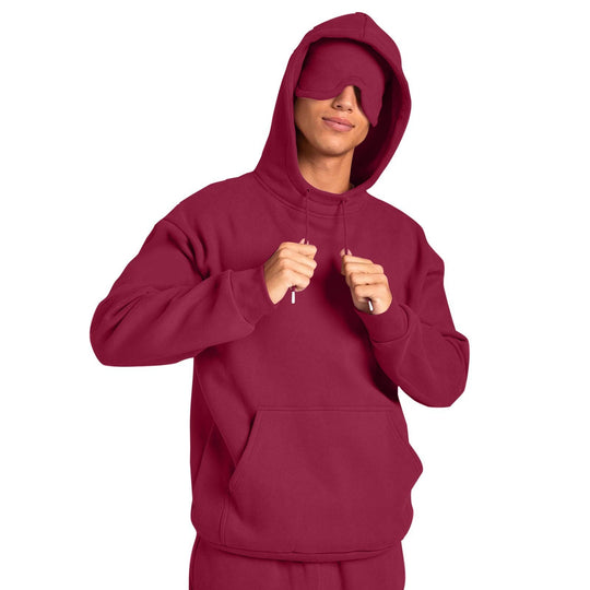 Herren Kapuzenpullover mit Kängurutasche und regulierbarem Tunnelzug Nord Taschen