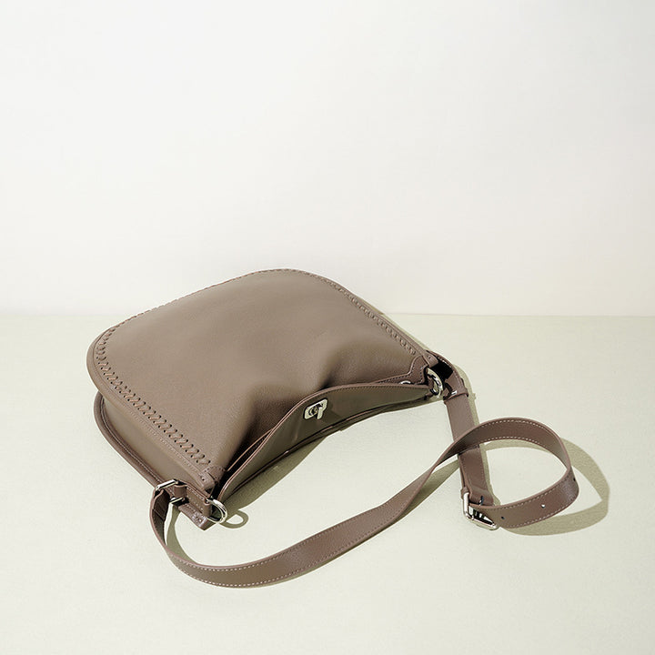Damen Hobo-Tasche mit verspieltem Flechtmuster Nord Taschen