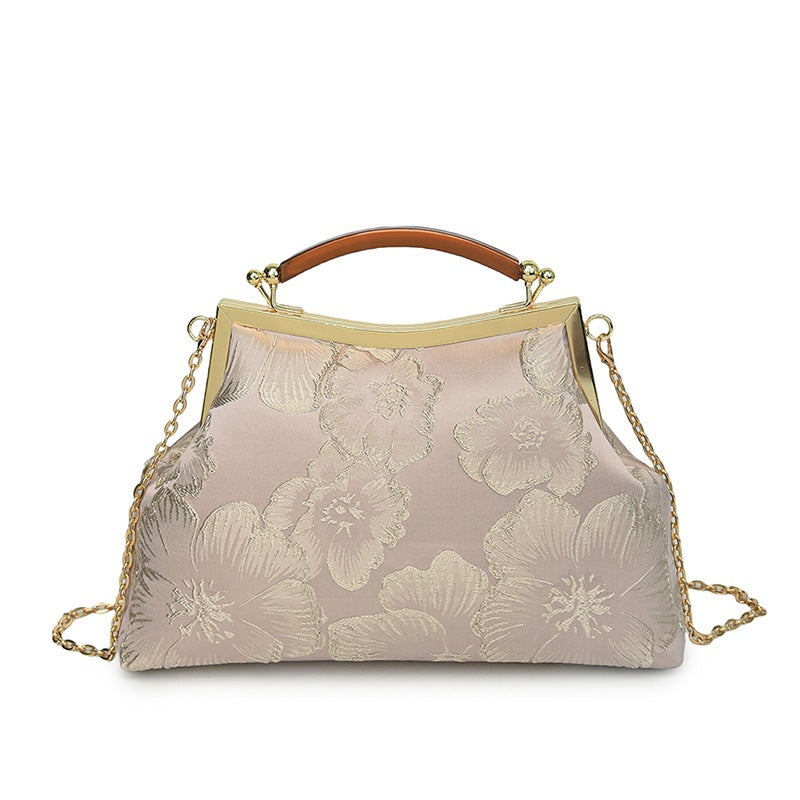 Damen elegante Umhängetasche mit floralem Design Nord Taschen