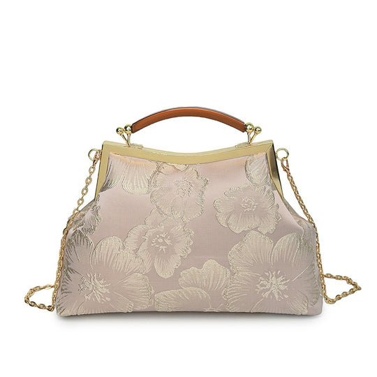 Damen elegante Umhängetasche mit floralem Design Nord Taschen