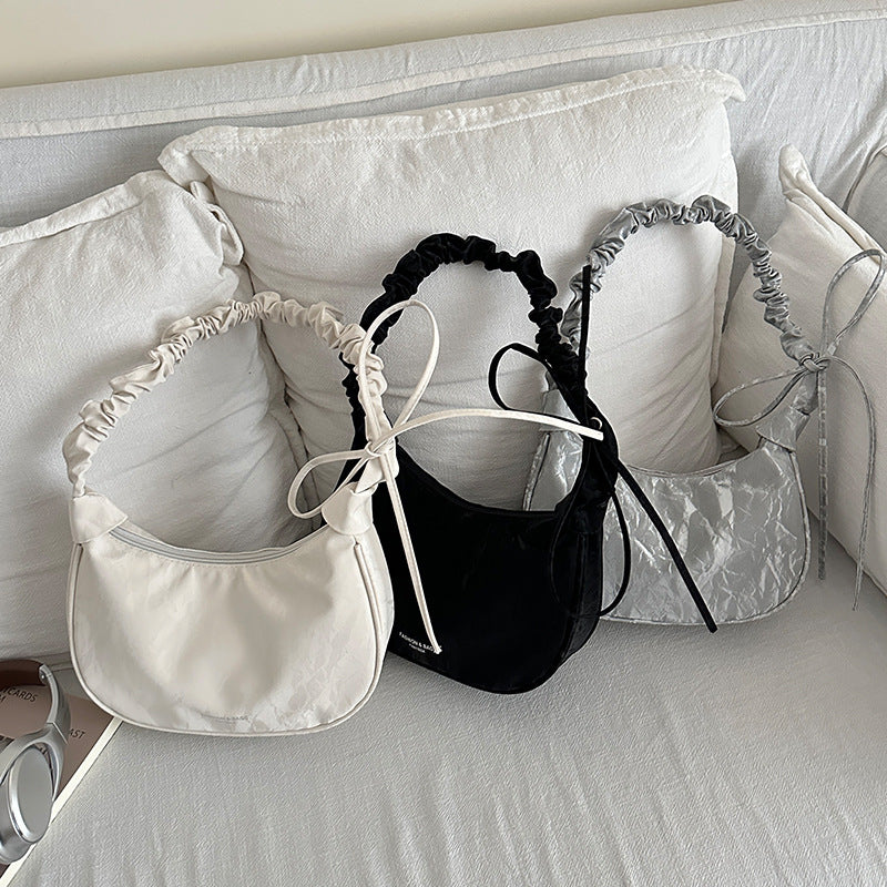 Damen Umhängetasche mit innovativem Kordelzug und modischem Design Nord Taschen