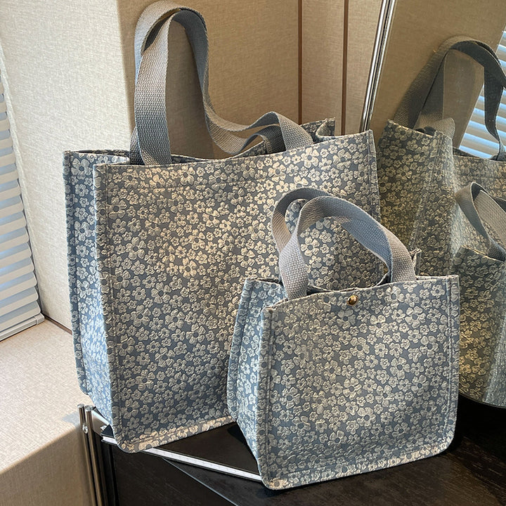 Damen trendige Stofftasche mit floralem Design Nord Taschen