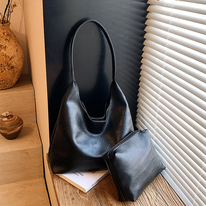 Damen praktische Schultertasche mit abnehmbarem Innenfach Nord Taschen