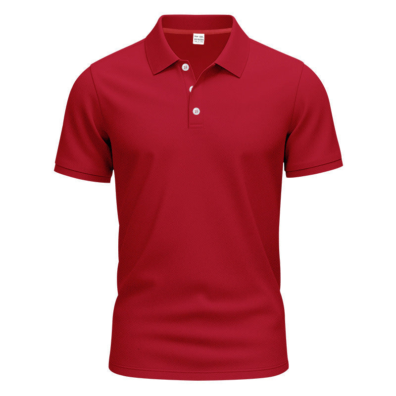 Herren nan atmungsaktives Piqué Poloshirt Kurzarm mit Knopfleiste Nord Taschen