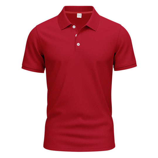 Herren nan atmungsaktives Piqué Poloshirt Kurzarm mit Knopfleiste Nord Taschen