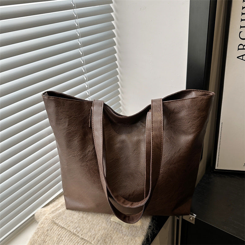 Damen Tote-Tasche aus hochwertigem Kunstleder mit minimalistischer Gestaltung Nord Taschen