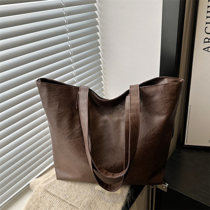 Damen Tote-Tasche aus hochwertigem Kunstleder mit minimalistischer Gestaltung Nord Taschen