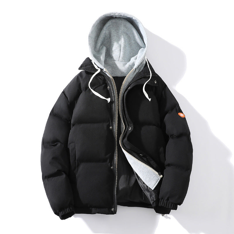 Herren Gepolsterte Steppjacke mit integriertem Kapuzen-Layer und windabweisender Außenlage Nord Taschen