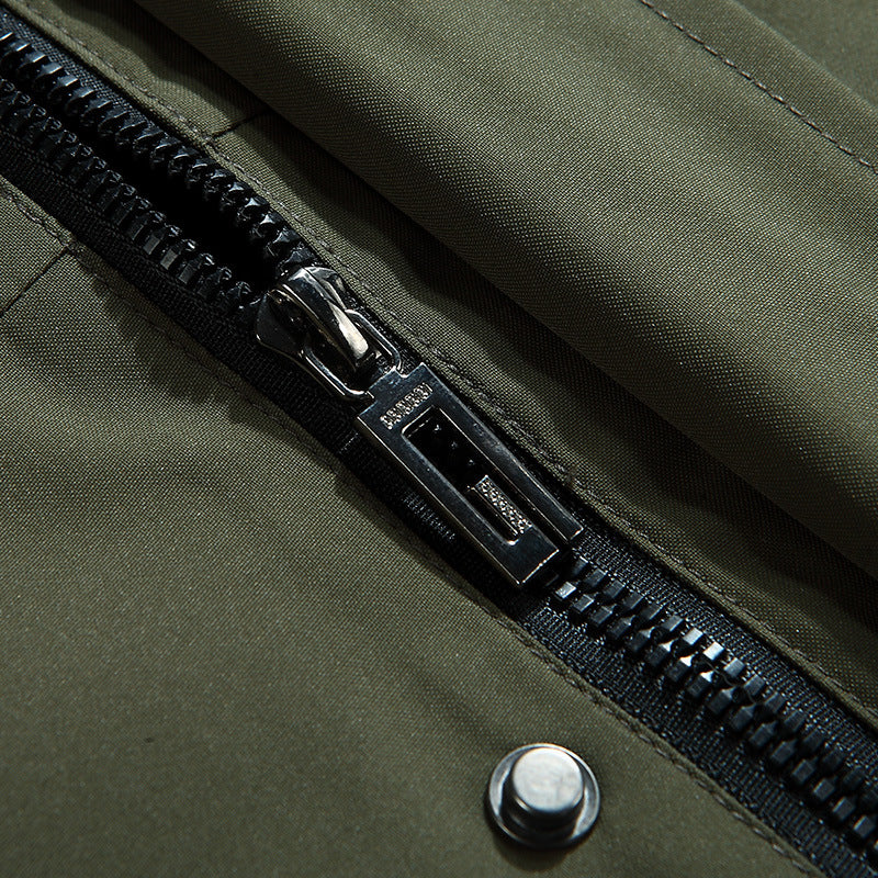 Herren technische Regenjacke Nord Taschen