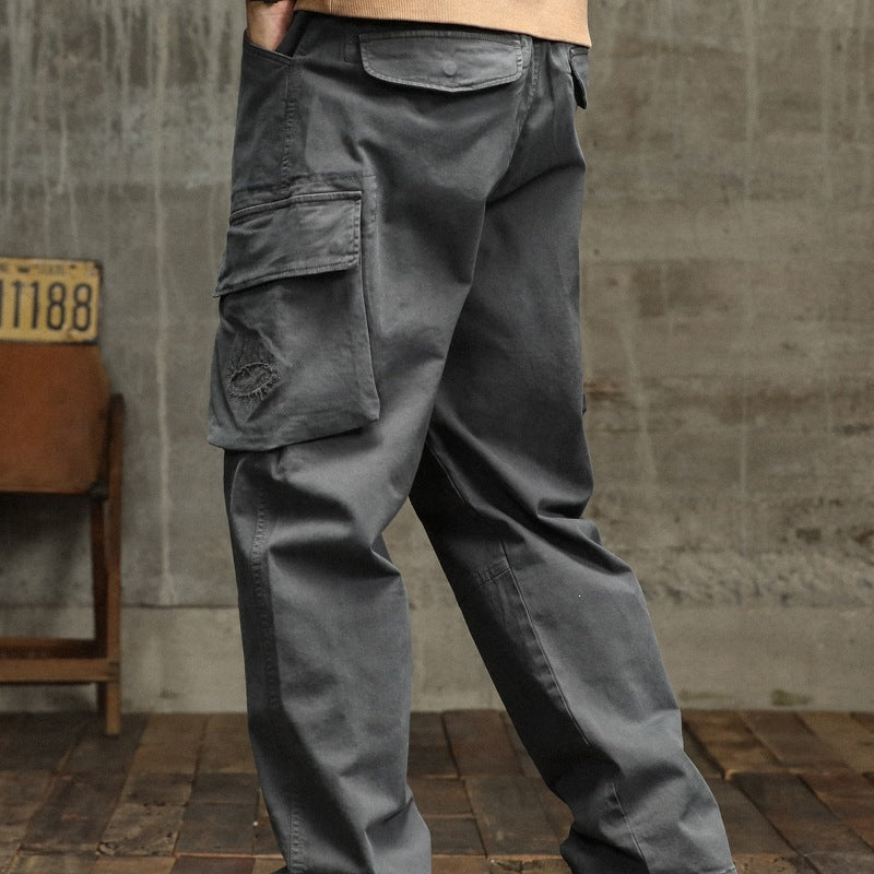 Herren Cargo-Joggerhose mit Utility-Taschen und elastischen Bündchen Nord Taschen