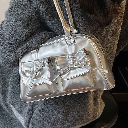 Damen modische Handtasche mit praktischen Fächern Nord Taschen