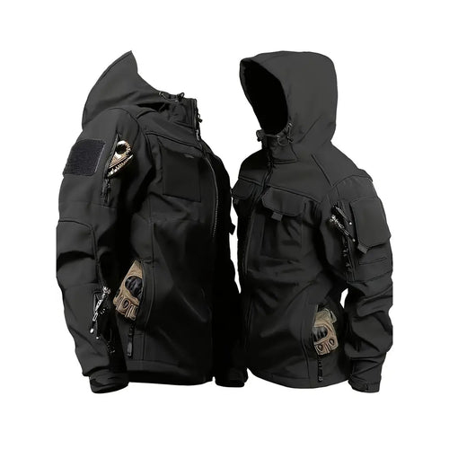 Herren Multifunktionale taktische Jacke Nord Taschen