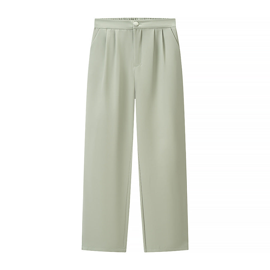 Damen Zweiteiliges tailliertes Weste- und weites Hosen-Set mit Schnürdetail Nord Taschen