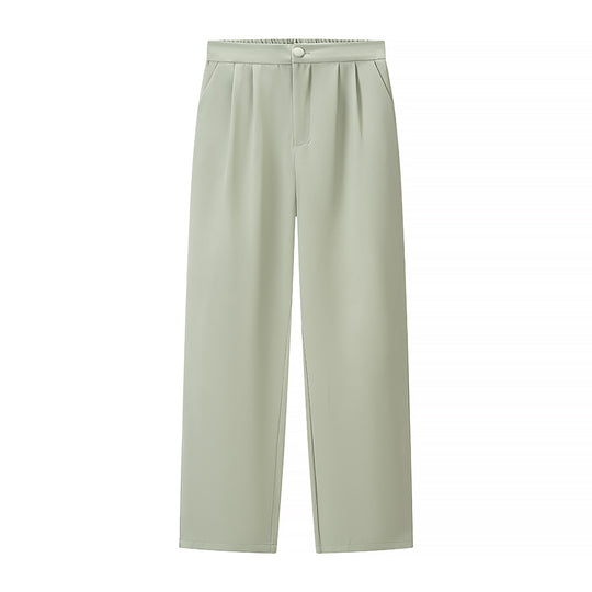 Damen Zweiteiliges tailliertes Weste- und weites Hosen-Set mit Schnürdetail Nord Taschen
