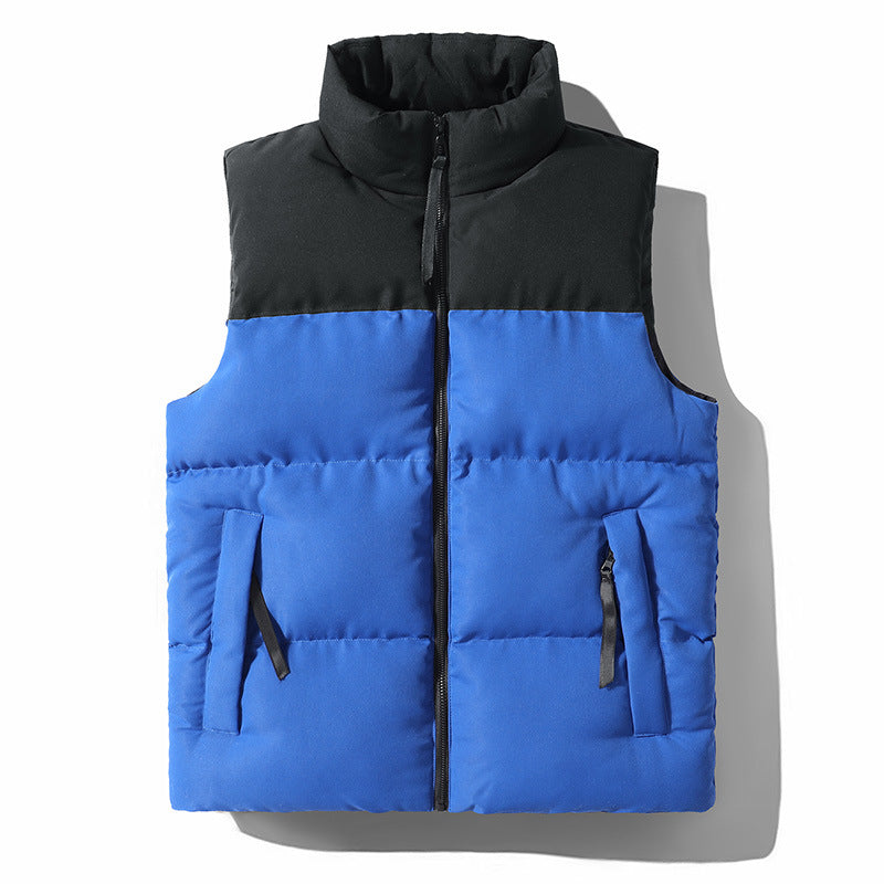 Herren Gesteppte Thermo‑Steppweste mit hohem Kragen und winddichter Schulterblende Nord Taschen