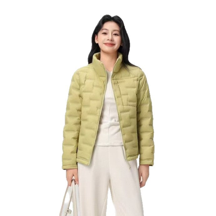 Damen Steppjacke mit hohem Kragen und Thermo-Isolierung Nord Taschen