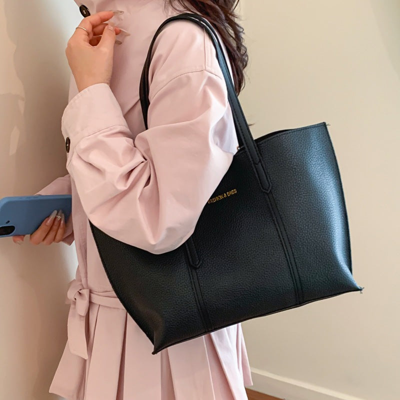 Damen geräumige Shopper-Tasche mit strukturierten Oberflächen Nord Taschen