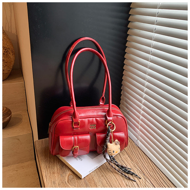 Damen modische Handtasche mit praktischen Fächern Nord Taschen