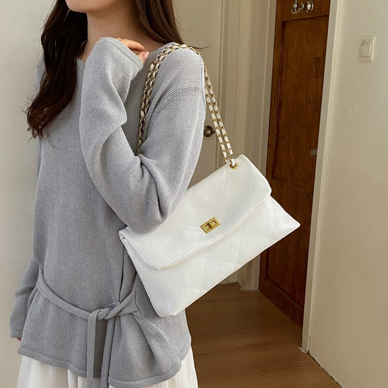 Damen elegante Handtasche mit strukturierter Steppung Nord Taschen
