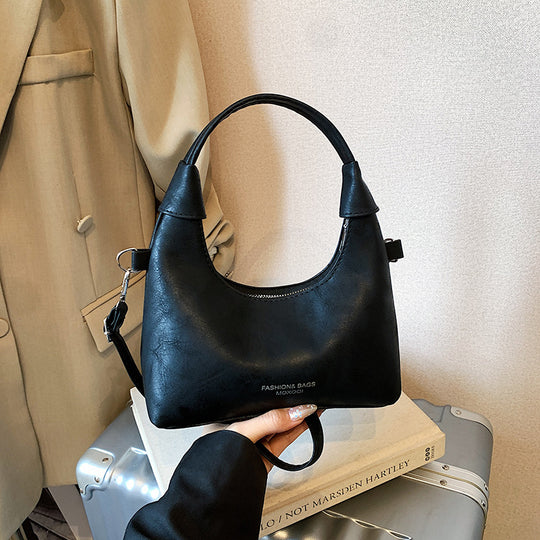 Damen Hobo-Tasche mit elegantem, geschwungenem Design und verstellbarem Schulterriemen Nord Taschen
