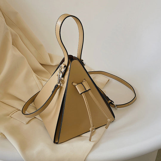 Damen geometrische Hobo-Tasche mit verstellbarem Schulterriemen und stilvollem Kordelzug Nord Taschen