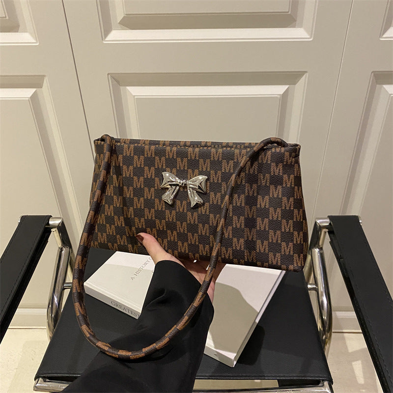 Damen elegante Umhängetasche mit stilvollem Bow-Design Nord Taschen