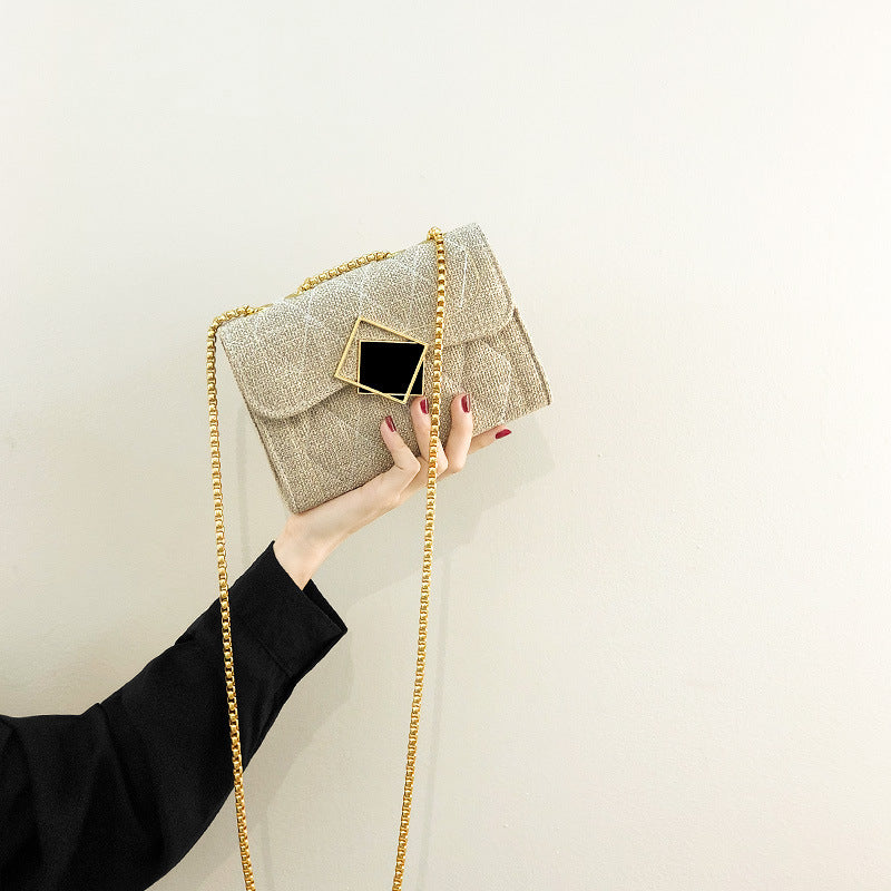 Damen stilvolle Clutch mit einzigartigem Verschluss Nord Taschen