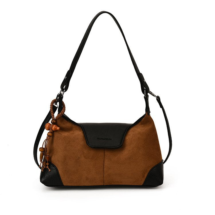 Damen Hobo-Tasche mit stilvollen Fransen-Details und hochwertigem Obermaterial Nord Taschen