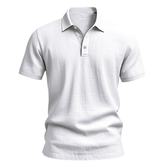 Herren Poloshirt aus atmungsaktiver Baumwolle